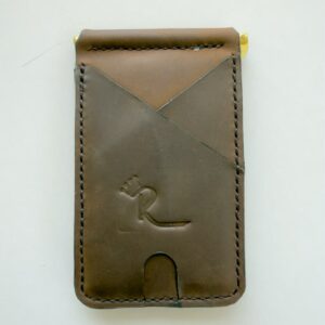 portefeuille en cuir, handmade